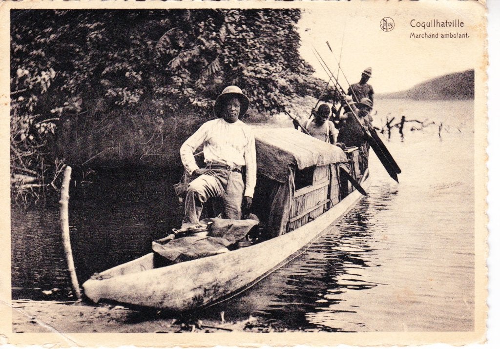 BELGISCH-CONGO,- Coquilhalville vervoer per boot. 29-07, Ophalen of Verzenden, 1920 tot 1940, Gelopen, Buiten Europa