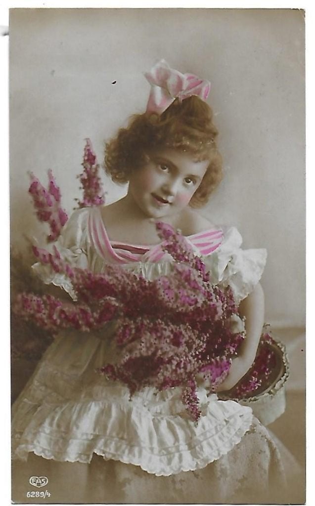 A2696 Oude Gelopen Nostalgische Ansichtkaart uit 1925, Ophalen of Verzenden, 1920 tot 1940, Gelopen