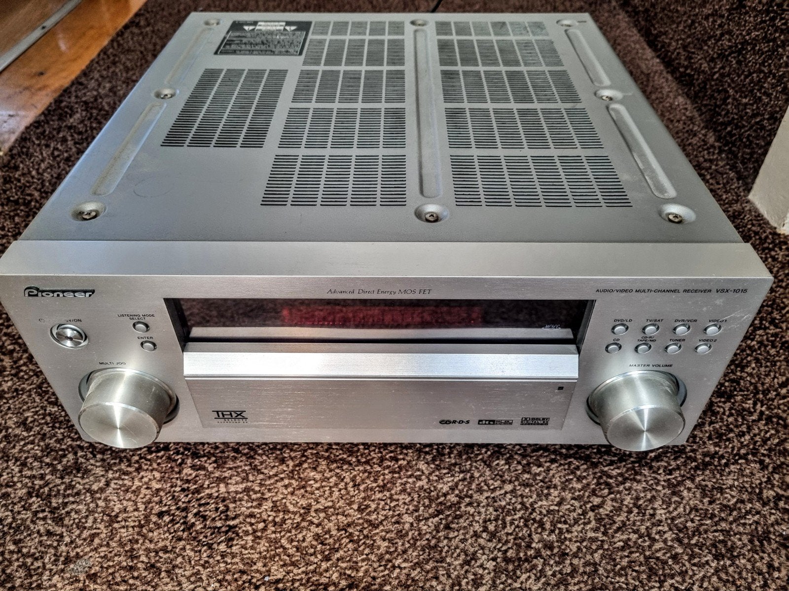PIONEER VSX-1015 REVEIVER, Ophalen of Verzenden, Zo goed als nieuw, 120 watt of meer, Pioneer