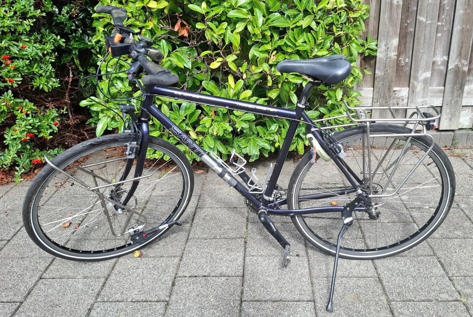 Santos Travelmaster 2.8 Cr-Mo vakantiefiets XT/XTR, 28 inch, Gebruikt, Velgrem, Meer dan 20 versnellingen