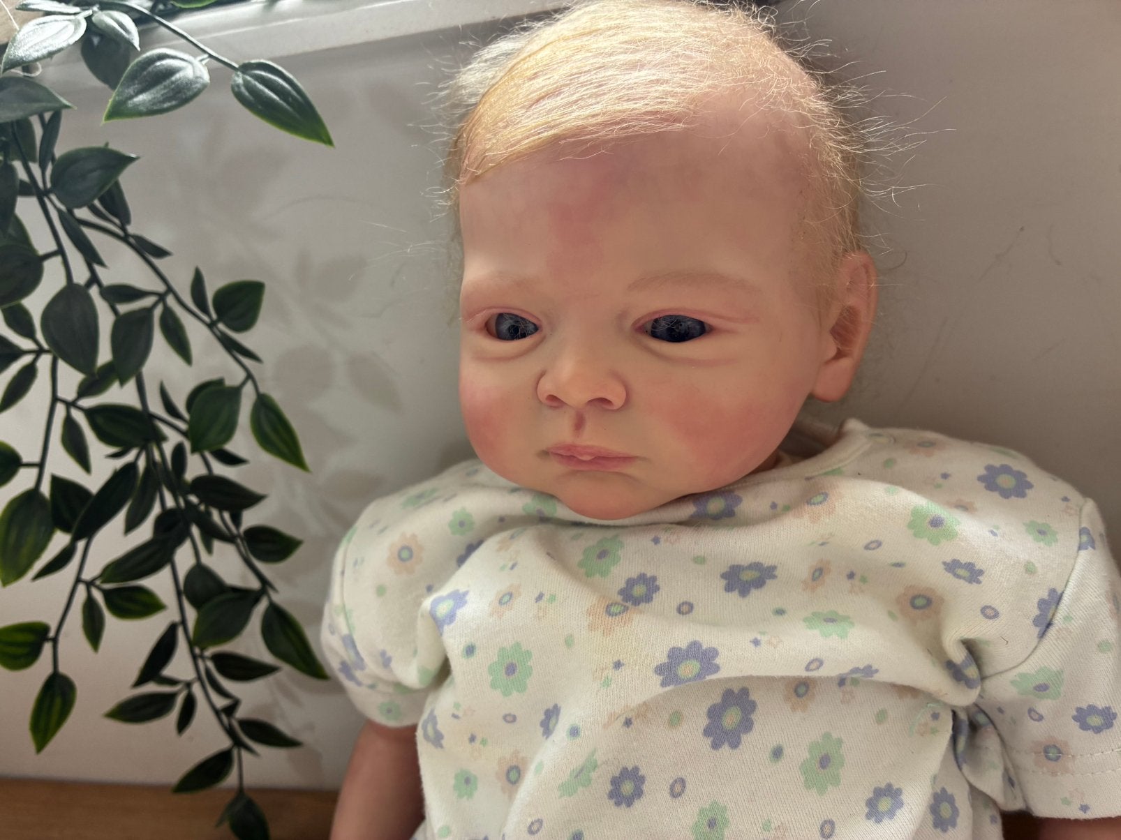 Reborn baby, Ophalen of Verzenden, Zo goed als nieuw, Babypop