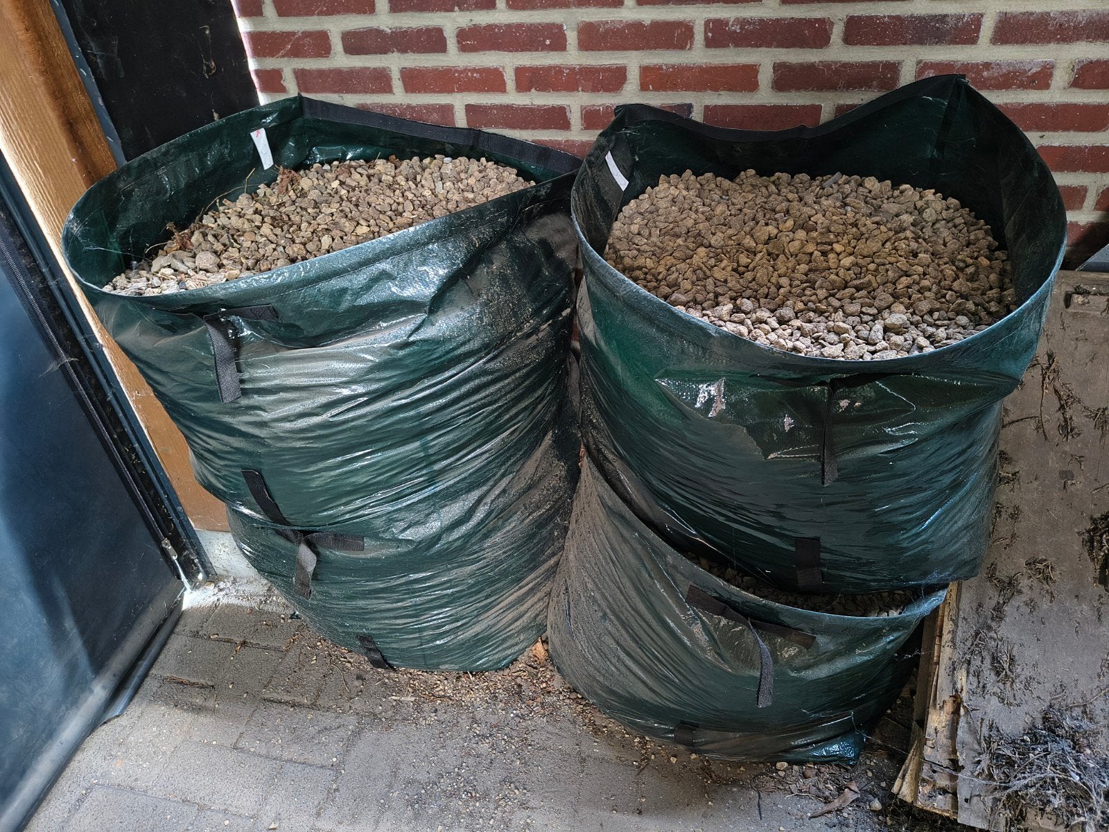 Split / tuinkiezels GRATIS, Tuin en Terras, Grind, Keien en Split, Gebruikt, Split, Beige, Ophalen