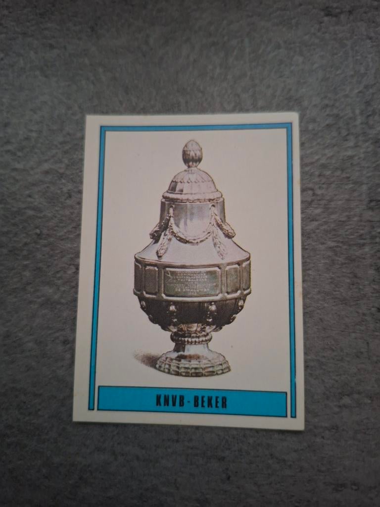 Panini sticker Voetbal 78. Betreft KNVB-Beker., Verzenden, Zo goed als nieuw, Sticker