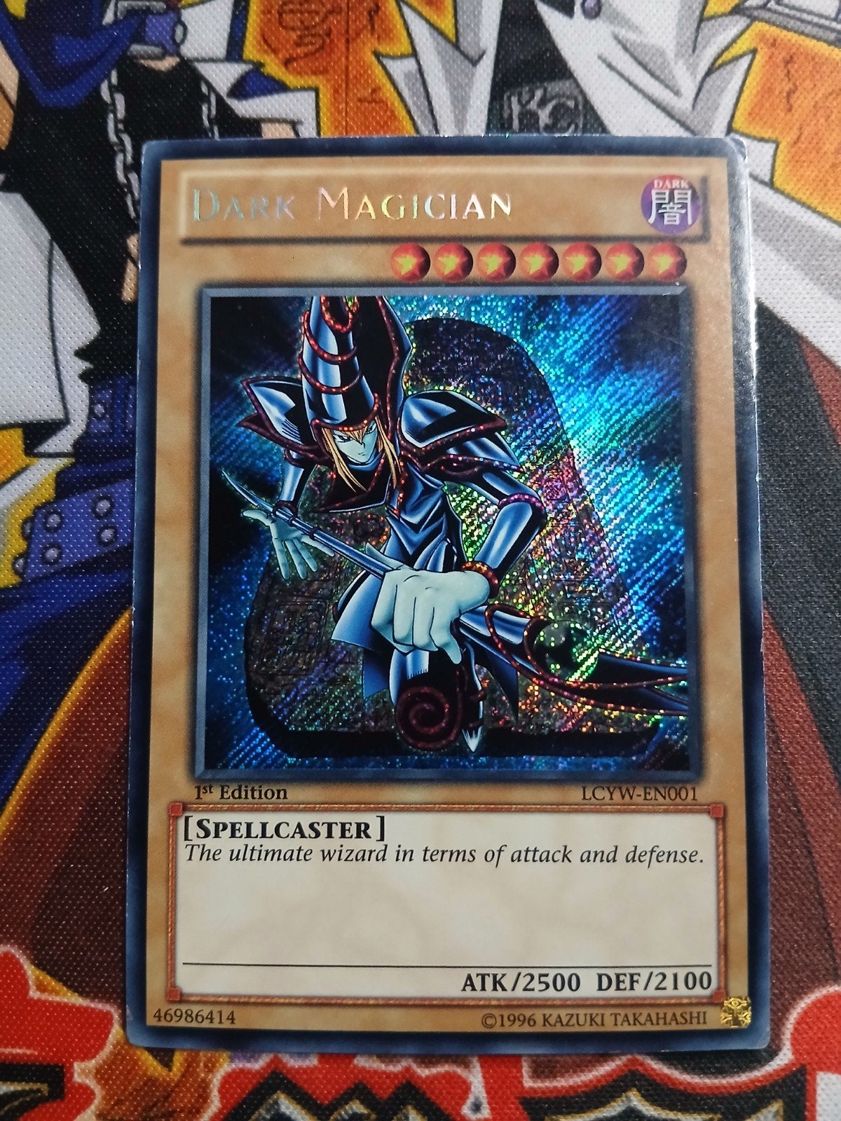 Dark Magician - Secret Rare LCYW - Yu-Gi-Oh, Hobby en Vrije tijd, Verzamelkaartspellen | Yu-gi-Oh!, Ophalen, Zo goed als nieuw