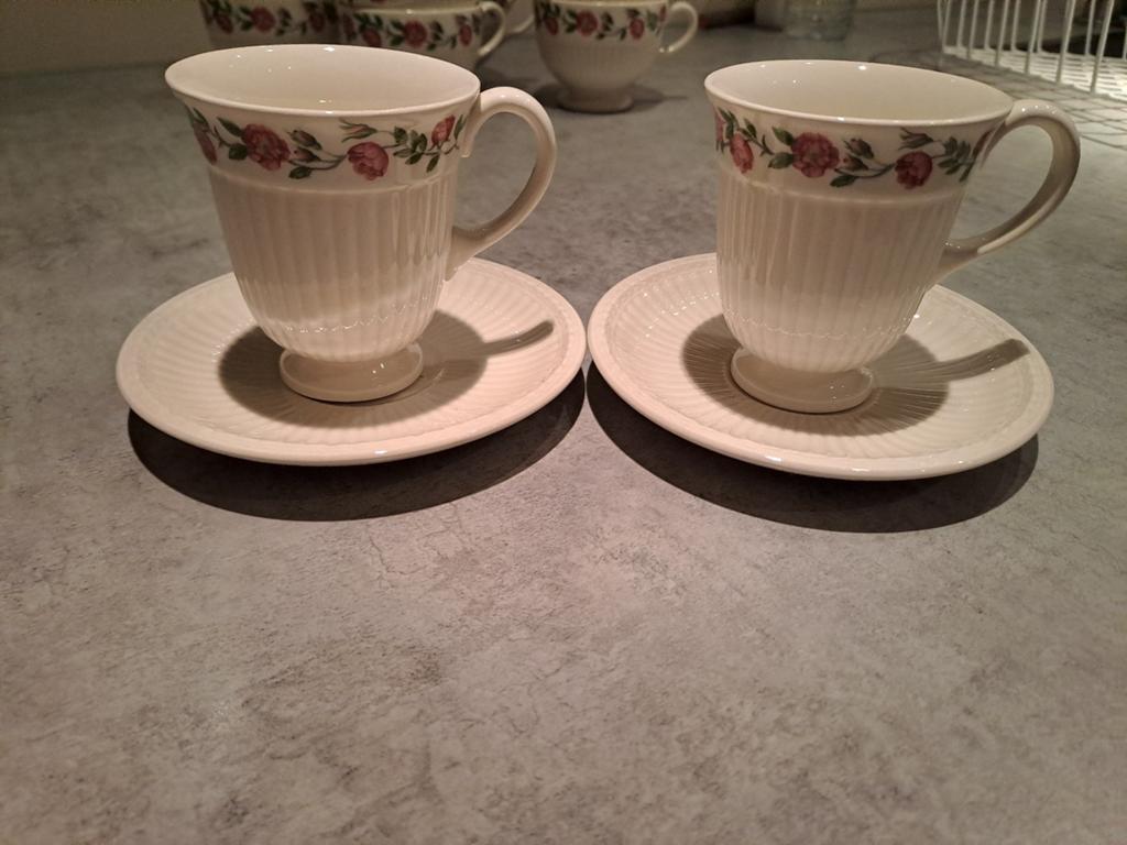 Wedgwood Edme Rosalind kop en schotel (2 stuks), Ophalen of Verzenden