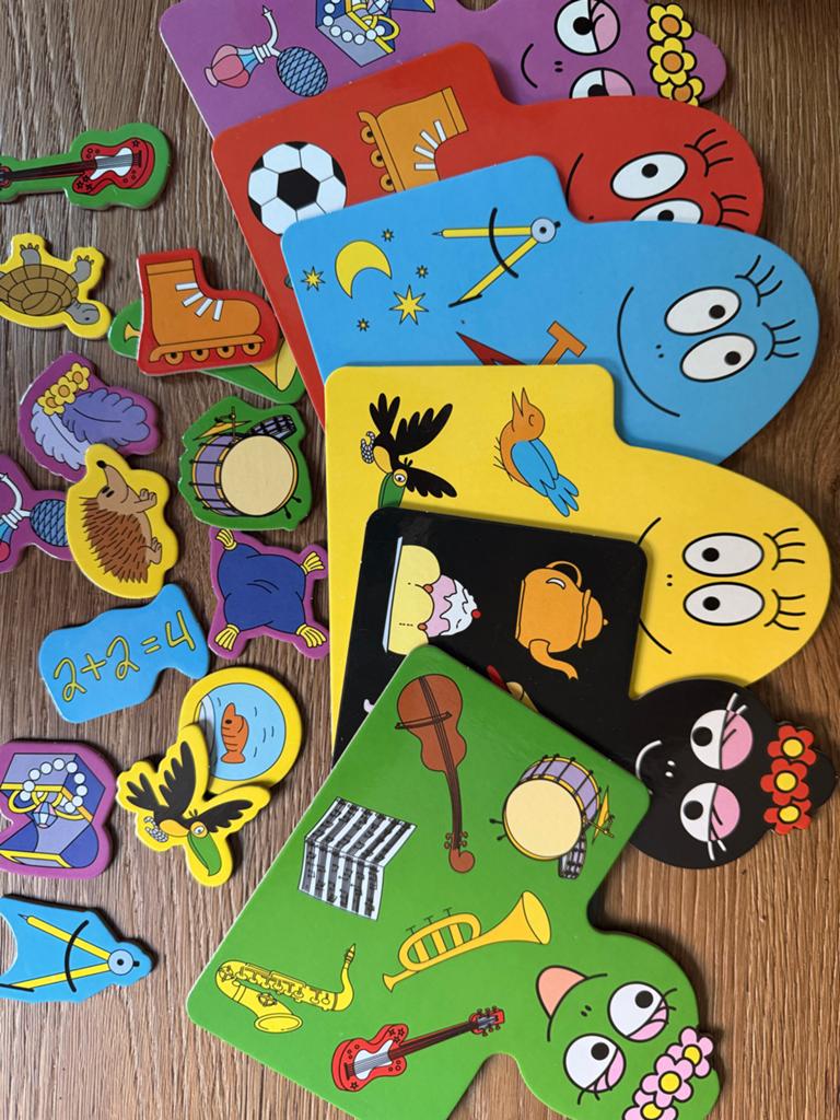 Barbapapa Shaped Lotto Spel - 36 Stuks, Ophalen of Verzenden, Nieuw, Jongen of Meisje