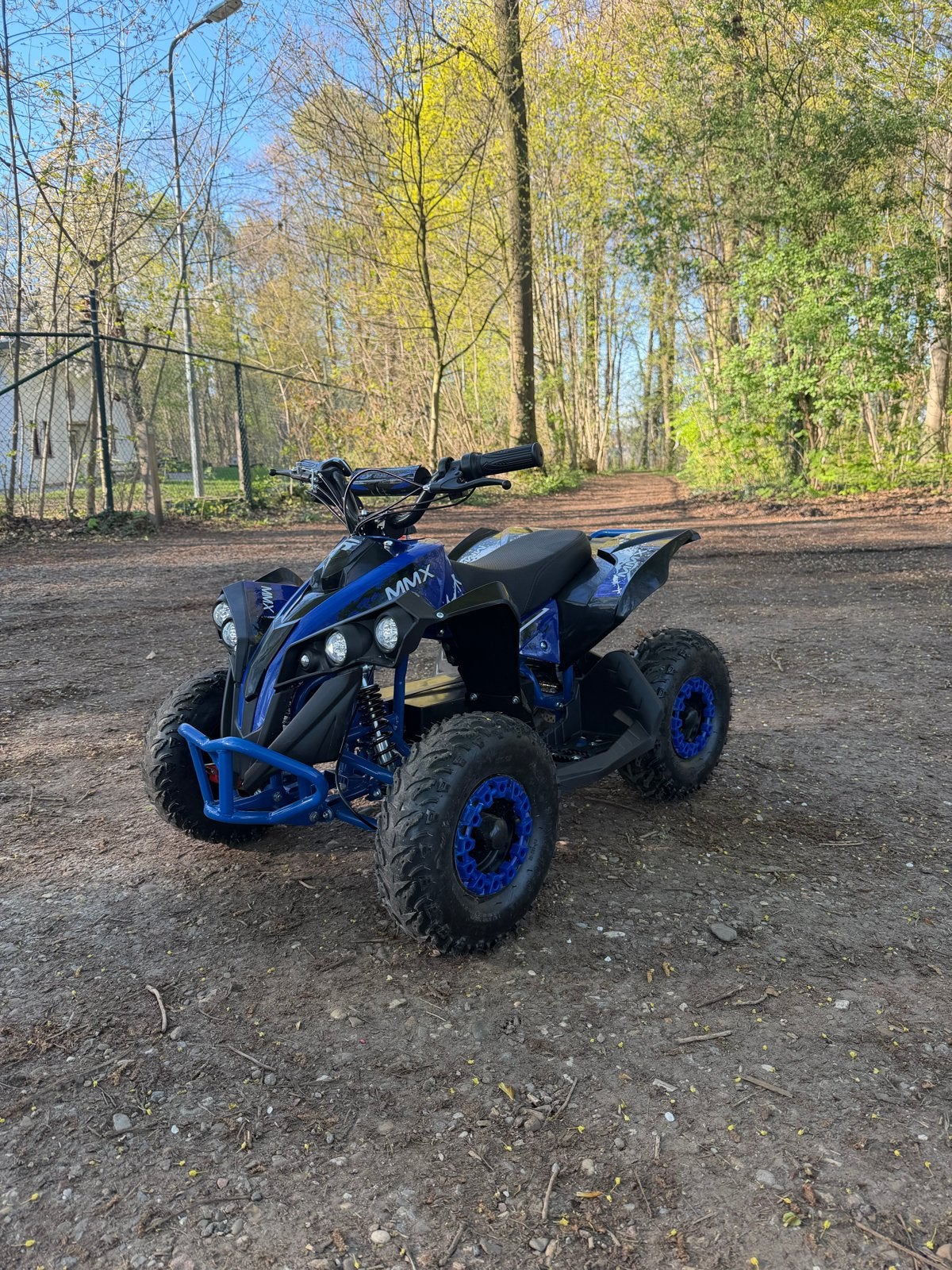 Elektrische kinderquad MMX - Blauw