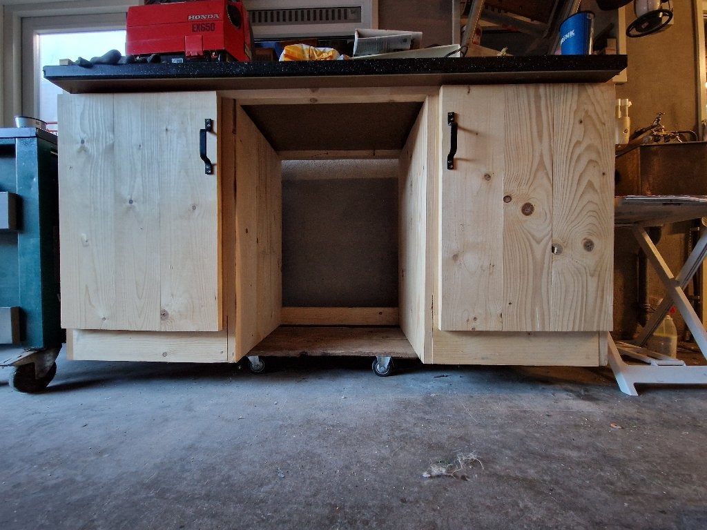 Buitenkeuken mobiele keuken tijdelijke keuken., Tuin en Terras, Buitenkeukens, Gebruikt, Elektrisch, Vrijstaand, Ophalen