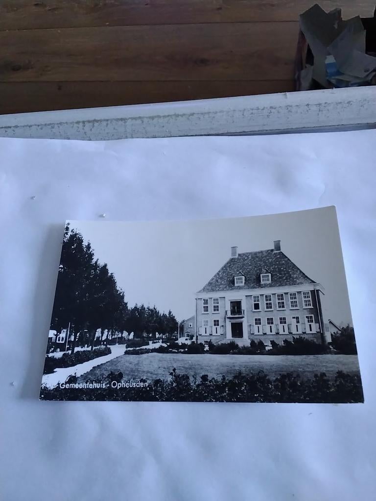 OPHEUSDEN. GEMEENTEHUIS, Verzamelen, Ophalen of Verzenden, 1960 tot 1980, Groningen