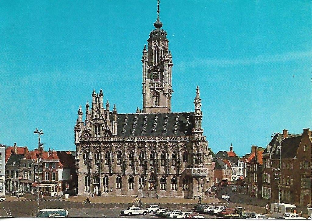 Middelburg- -Stadhuis., Verzenden, 1980 tot heden, Gelopen, Zeeland