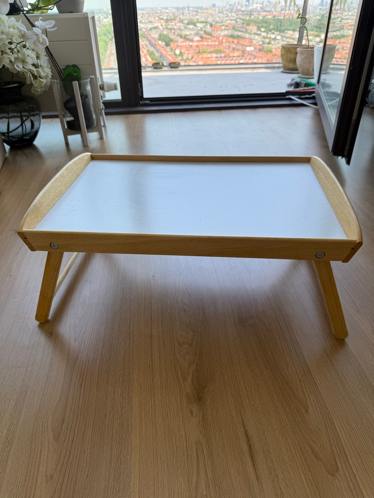 IKEA KLIPSK Bed Dienblad - Opvouwbaar en Handig, Ophalen, Gebruikt, Dienblad, Inklapbaar