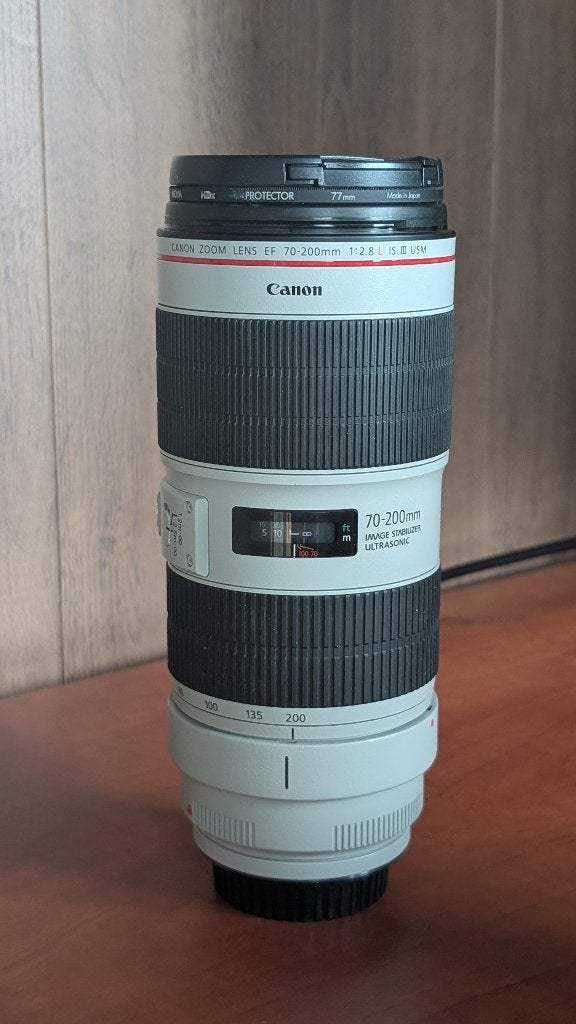 CANON ZOOM LENS EF 70-200MM 1:2.8 IS III USM, Audio, Tv en Foto, Fotografie | Lenzen en Objectieven, Ophalen of Verzenden, Gebruikt