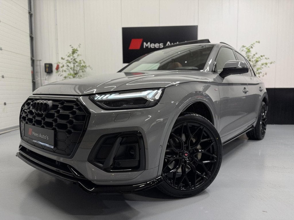 Audi Q5 55 TFSI e S edition Competition|Pano|B&O|HUD|Keyless, Gebruikt, 4 cilinders, Adaptive Cruise Control, Leder