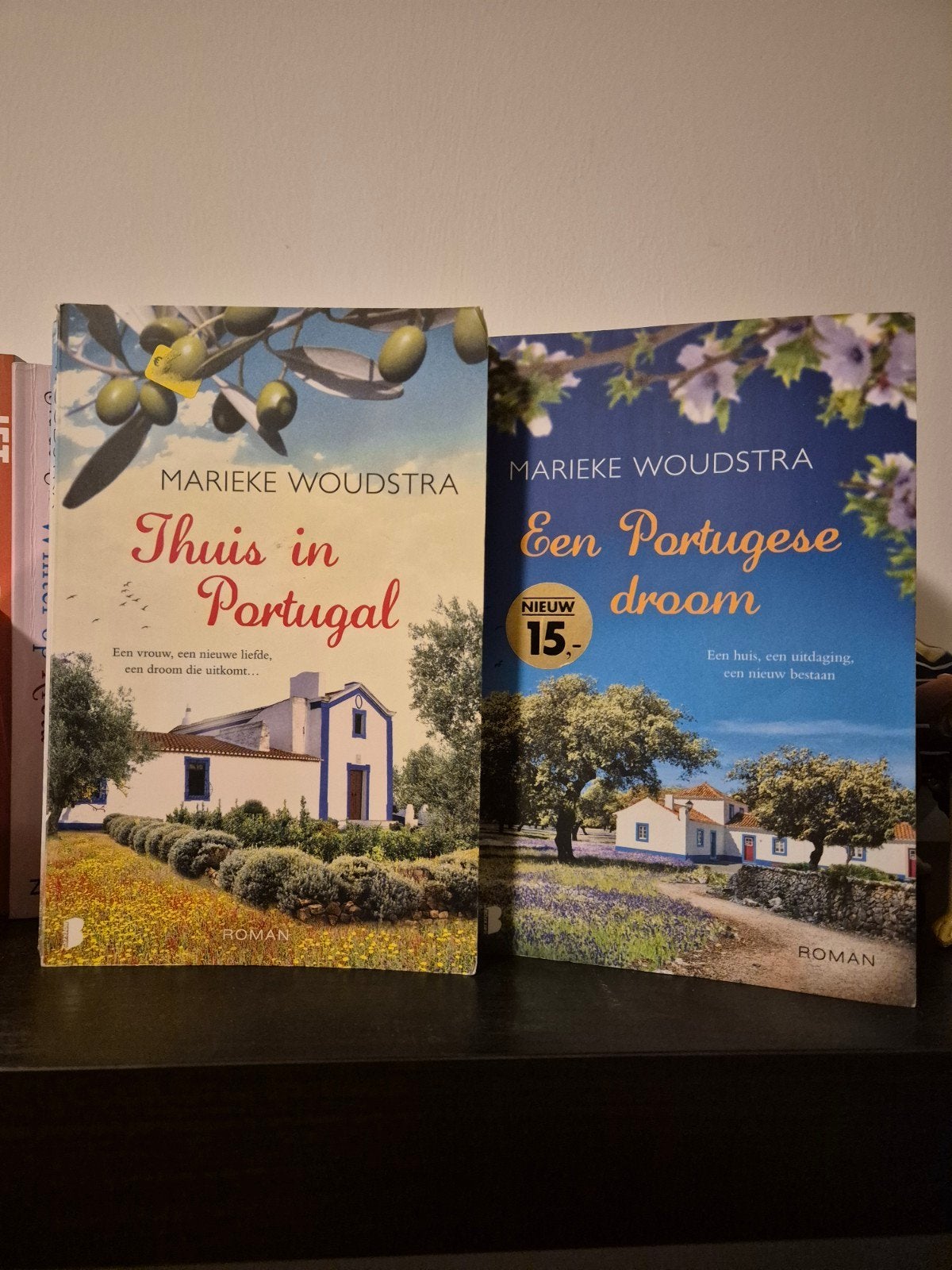 Thuis in Portugal & Een Portugese droom - Marieke Woudstra, Ophalen of Verzenden, Zo goed als nieuw, Marieke Woudstra, Nederland