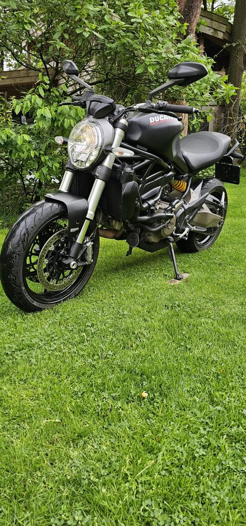 Te koop Ducati Monster 821 black(2016), 2 cilinders, Motorrijbewijs A, Gebruikt, Particulier