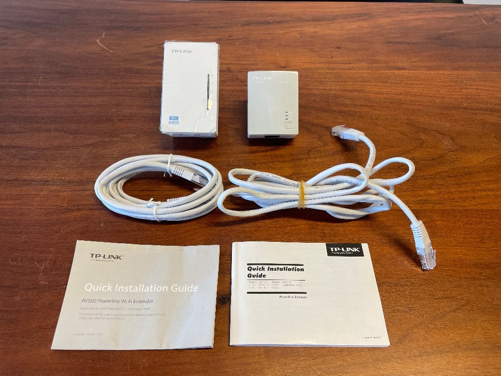 TP-Link TL-WPA4220 KIT Powerline adapters - AV600 - 2 Stuks, Ophalen of Verzenden, Zo goed als nieuw, Tp link