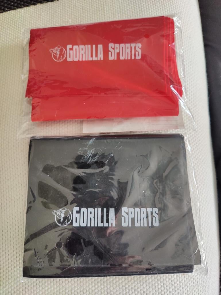 Nieuw! Gorilla Sports latex fitness/weerstandsbanden., Ophalen of Verzenden, Nieuw, Benen, Weerstandband