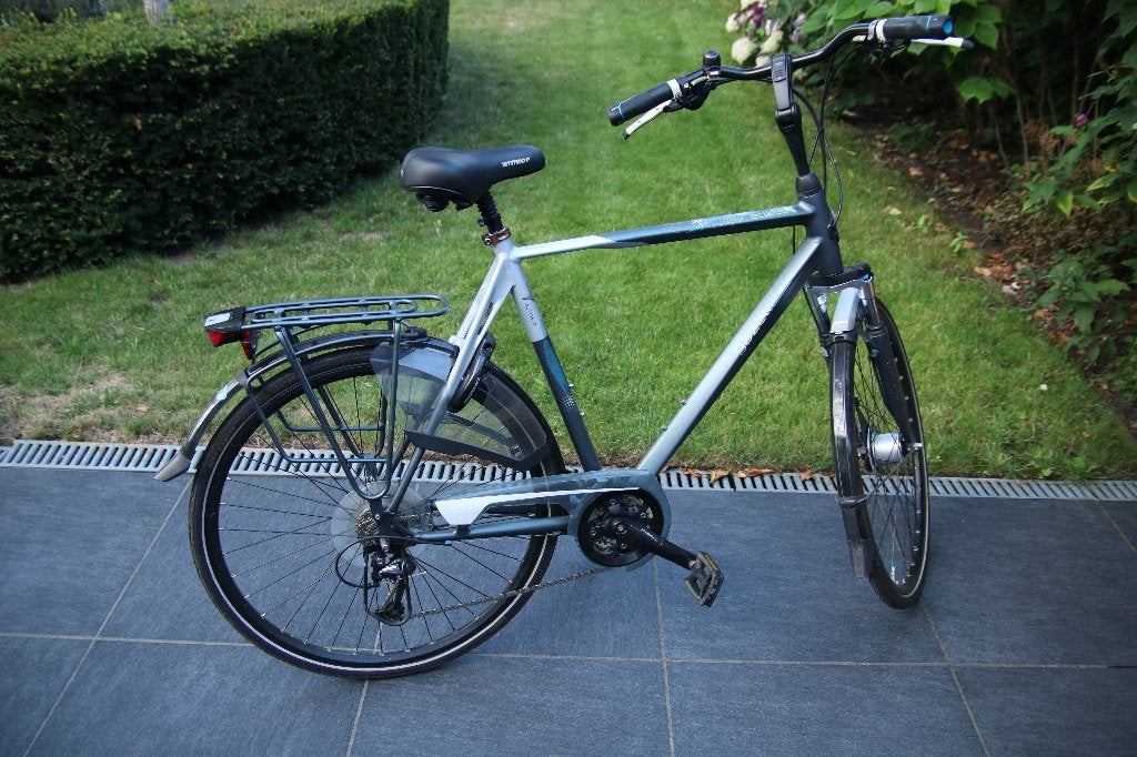 Herenfiets Gazelle Eclipse 24 versnellingen, Ophalen, Gebruikt, Versnellingen, 57 tot 61 cm