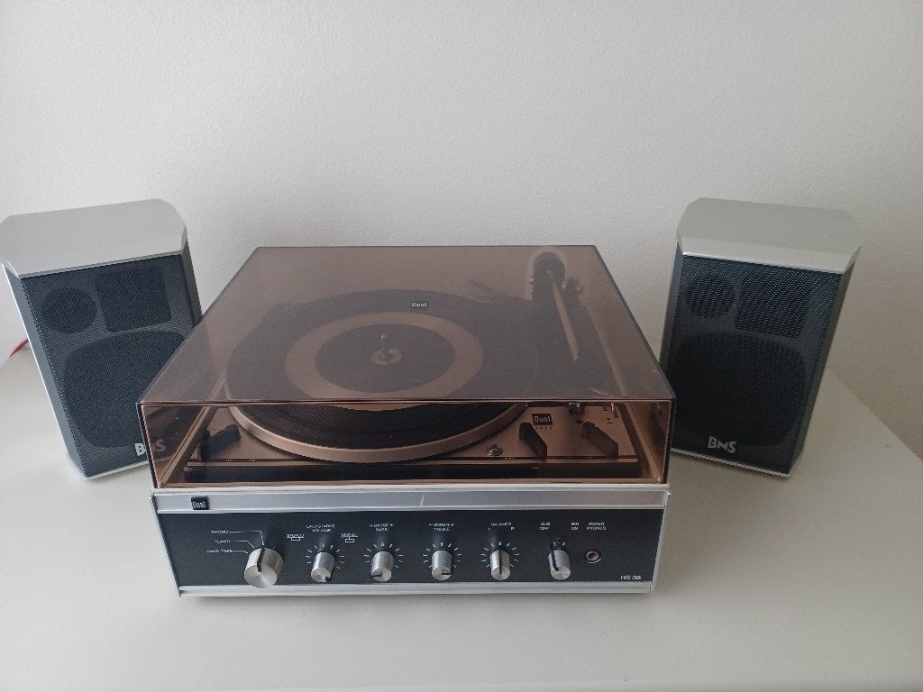 volautomatische pick up DUAL 1214, Audio, Tv en Foto, Ophalen, Pitch-regelaar, Zo goed als nieuw, Platenspeler