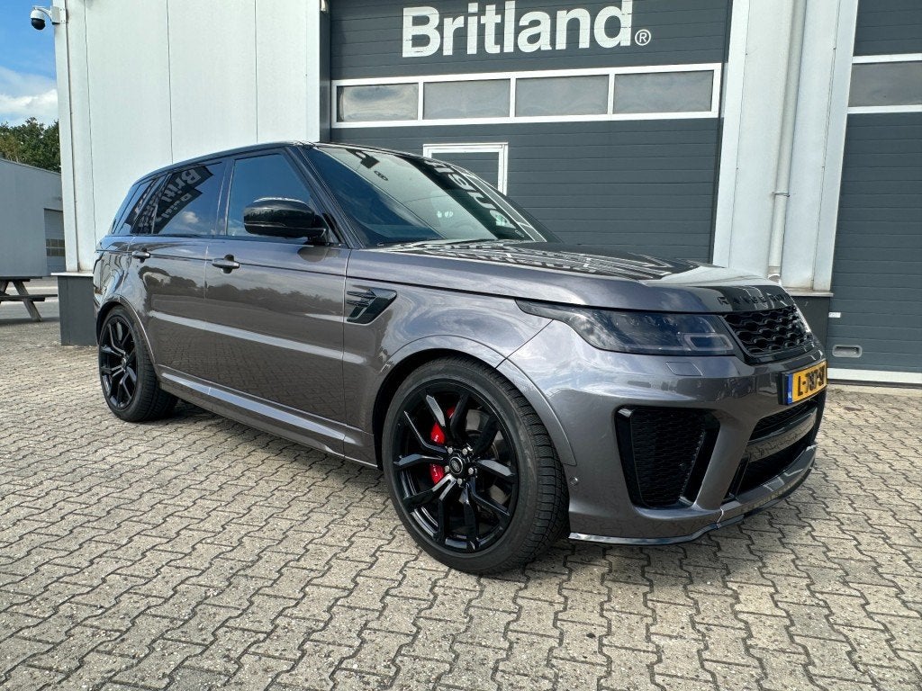 Land rover RANGE ROVER SPORT 5.0 V8 SC 575pk SVR bj2020 *Car, Auto's, Automaat, USB, Gebruikt, 3000 kg