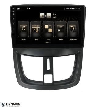 Android 15 Radio navigatie peugeot 207 2012 apple carplay