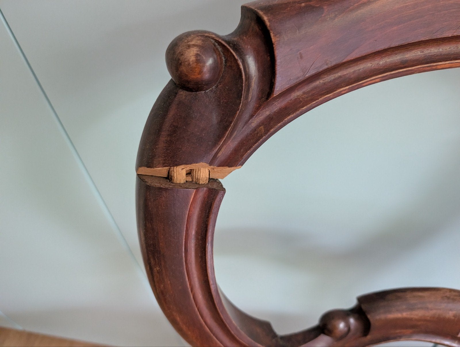 3 Antieke stoelen met rotan zitting - restauratie nodig, Antiek en Kunst, Ophalen of Verzenden