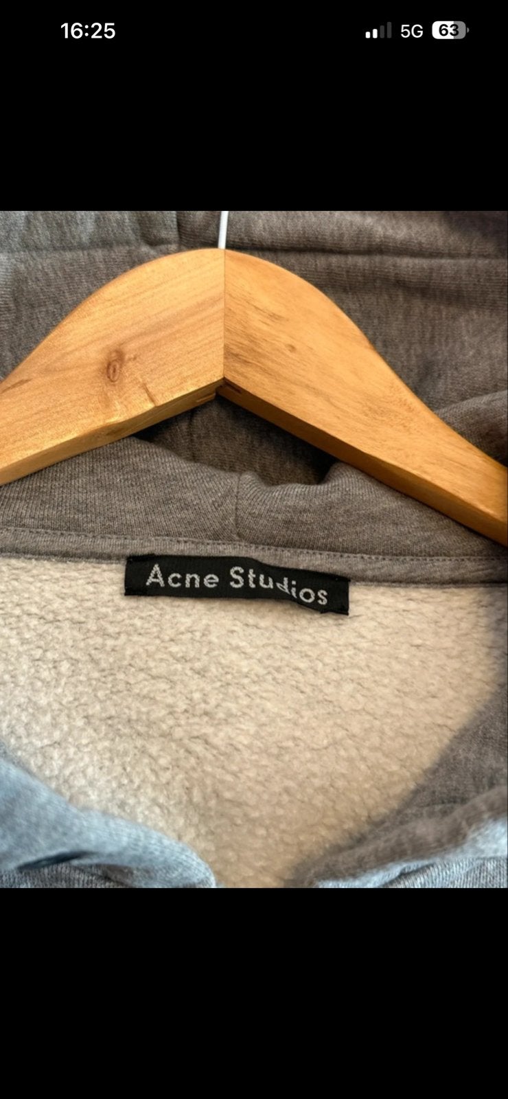 Acne Studios Ferris Zip Up Hoodie - Grijs, Ophalen of Verzenden, Gedragen, Maat 56/58 (XL), Grijs