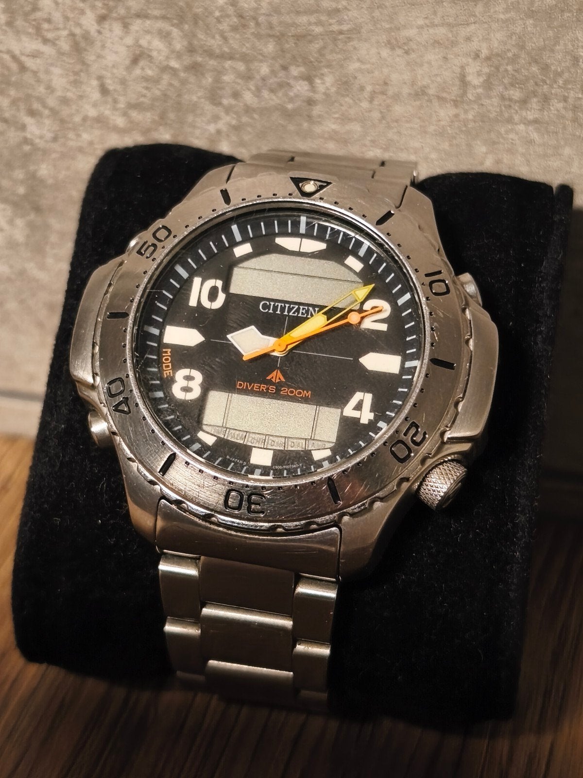 Citizen Aquamount Diver Promaster JP3040-59E JP3040 200m, Ophalen of Verzenden, Staal