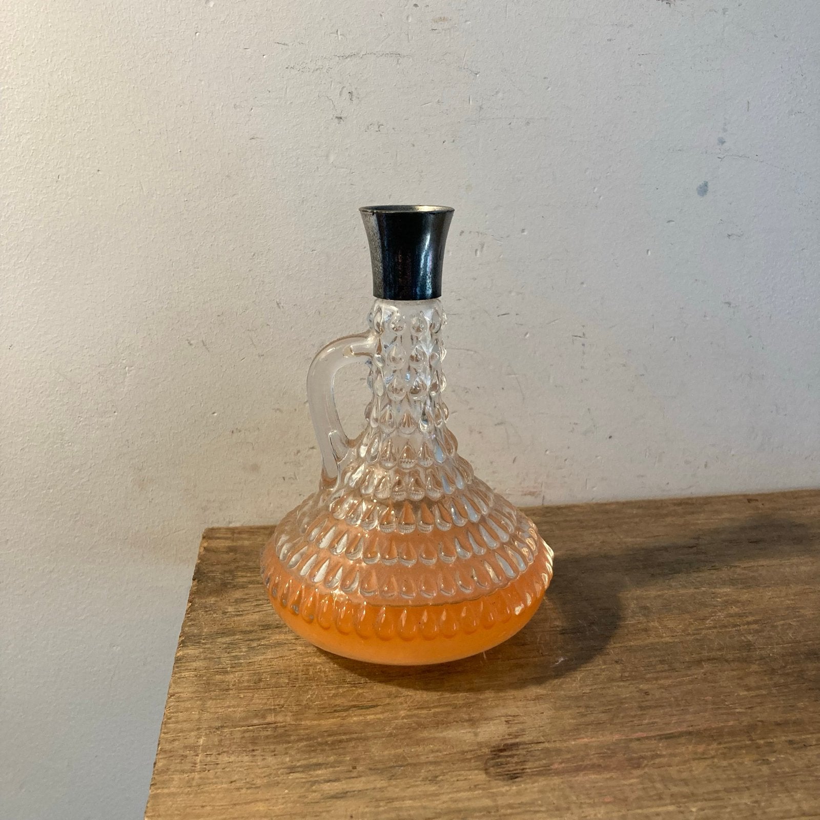 Vintage parfumflesje - Uniek design, 14 cm hoog, Antiek en Kunst, Ophalen of Verzenden