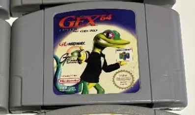 Gex 64 voor Nintendo 64, Spelcomputers en Games, Games | Nintendo 64, 1 speler, Racen en Vliegen, Ophalen of Verzenden, Zo goed als nieuw