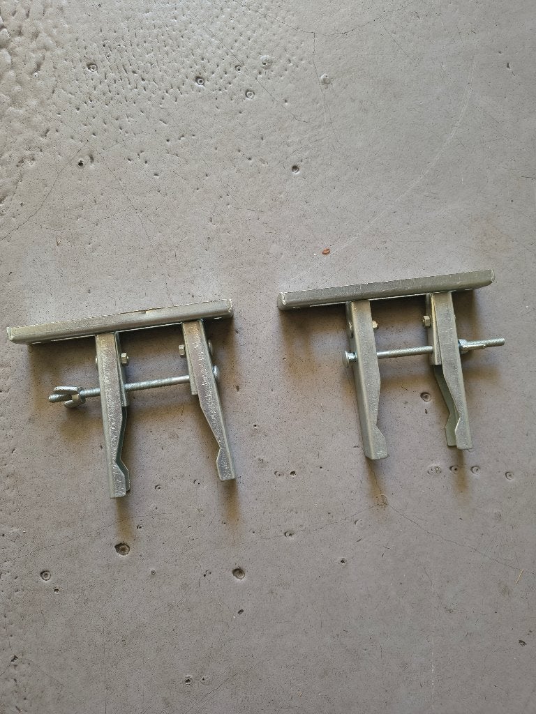Metalen steunbeugels / plankdragers, Ophalen of Verzenden, Nieuw, Chroom, Overige typen