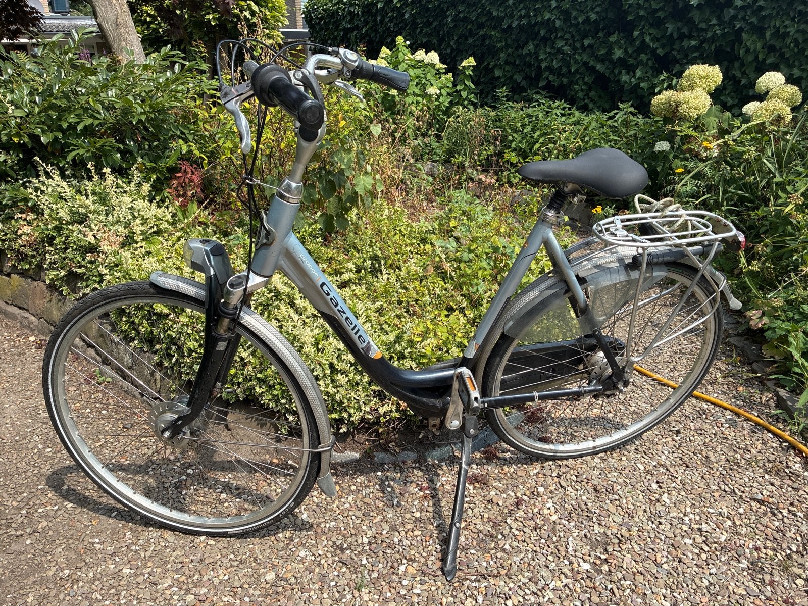 Gazelle damesfiets met lage instap en versnellingen, Ophalen, Gebruikt, Versnellingen, 50 tot 53 cm