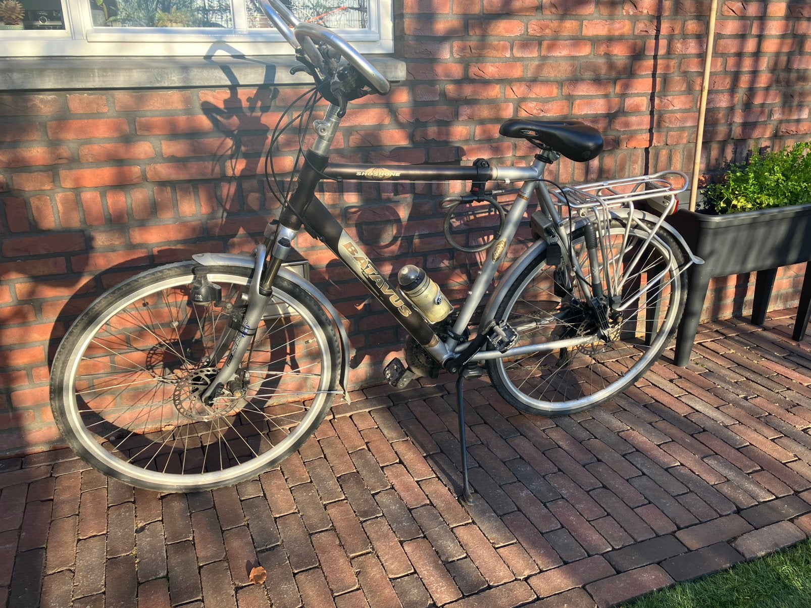 Batavus herenfiets/ tourfiets, Ophalen, Overige typen, Aluminium, Zo goed als nieuw