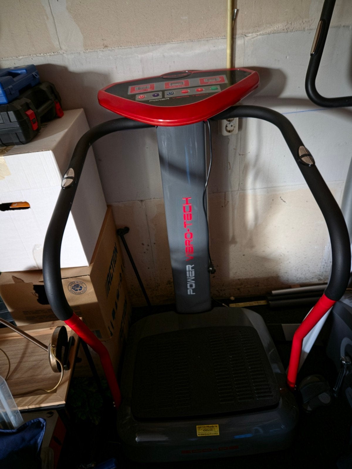Power Vibro-Tech Trilplaat - Zo goed als nieuw, Ophalen, Zo goed als nieuw, Armen, Trilplaat
