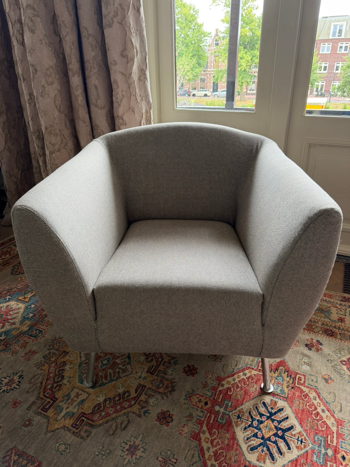 Gelderland 6250 fauteuil (2x), Ophalen, 75 tot 100 cm, Zo goed als nieuw, 75 tot 100 cm