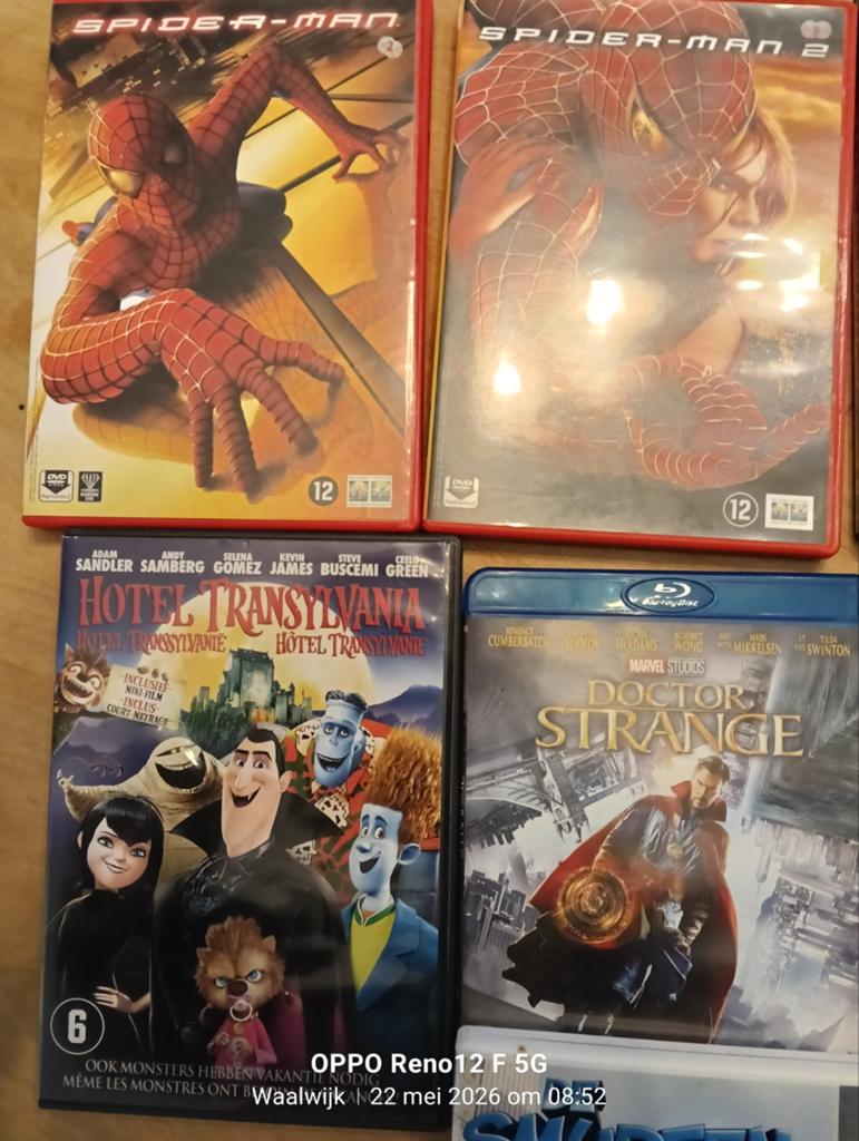 Diverse DVD/Blu-ray collectie:, Vanaf 6 jaar, Ophalen, Gebruikt, Boxset