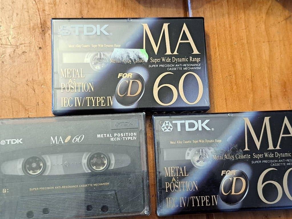 De laatste sony  tdk metal tapes, 2 t/m 25 bandjes, Overige genres, Ophalen of Verzenden, Nieuw in verpakking
