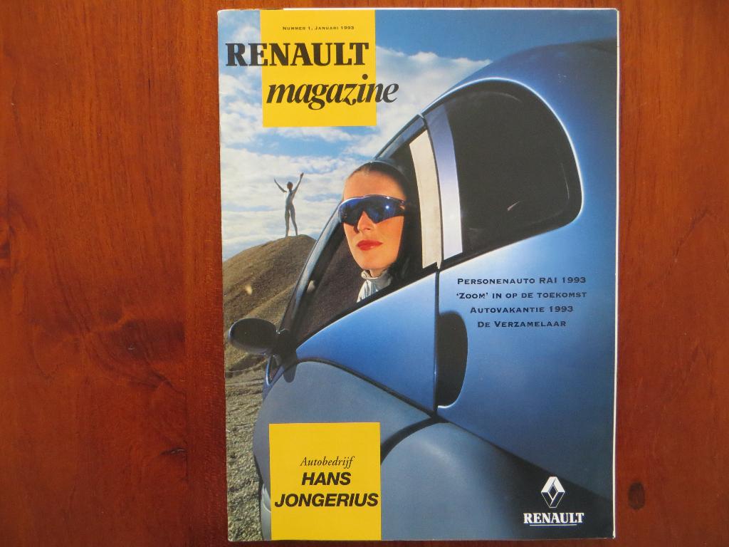 Renault Magazine (jan. 1993) RAI 1993, R21 Nevada Spatiale, Ophalen of Verzenden, Nieuw, Renault