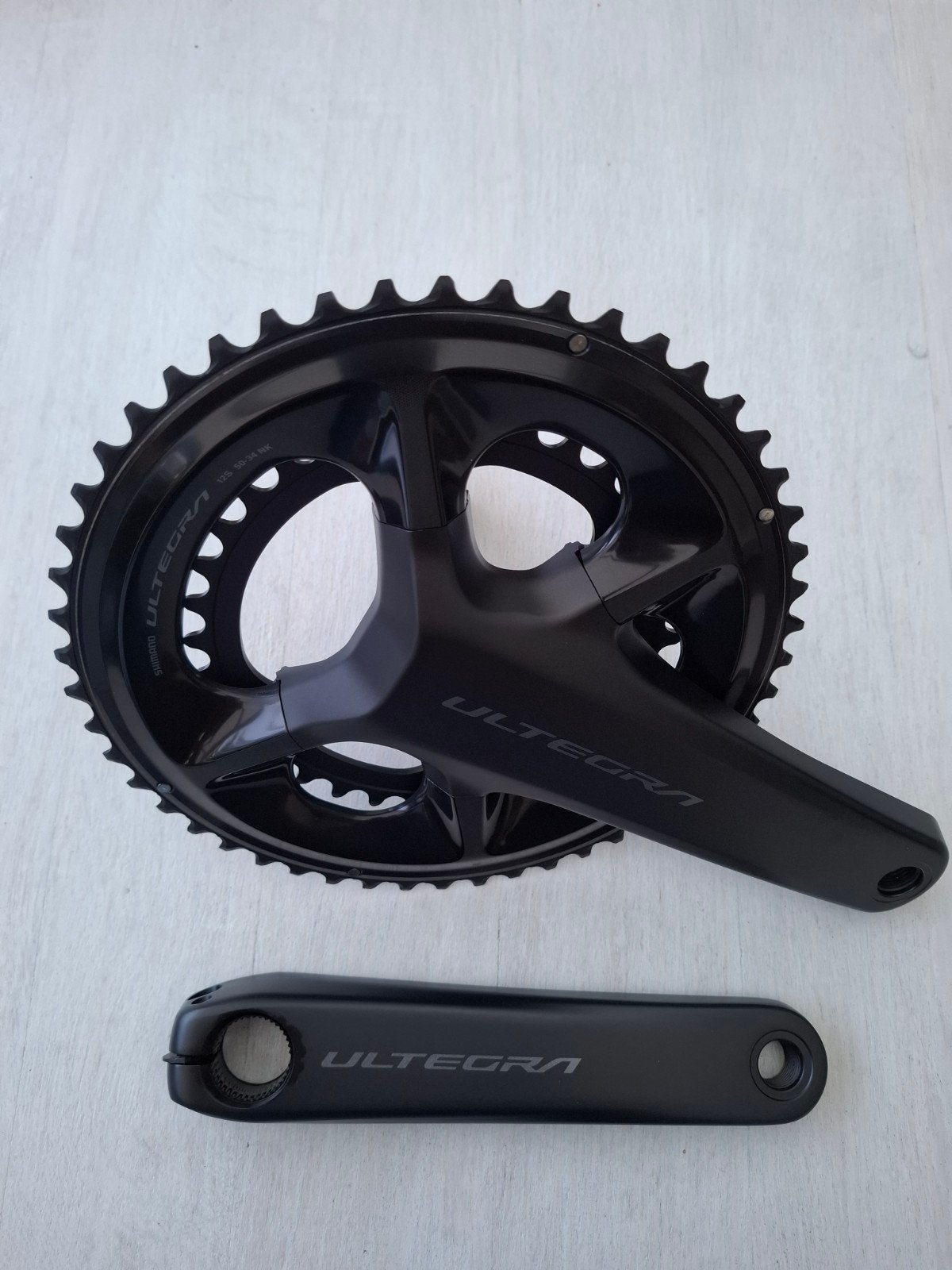 Shimano Ultegra FC-R8100 Crankstel 12S 50-34T 165mm, Crankstel of Pedalen, Nieuw, Ophalen of Verzenden, Aluminium