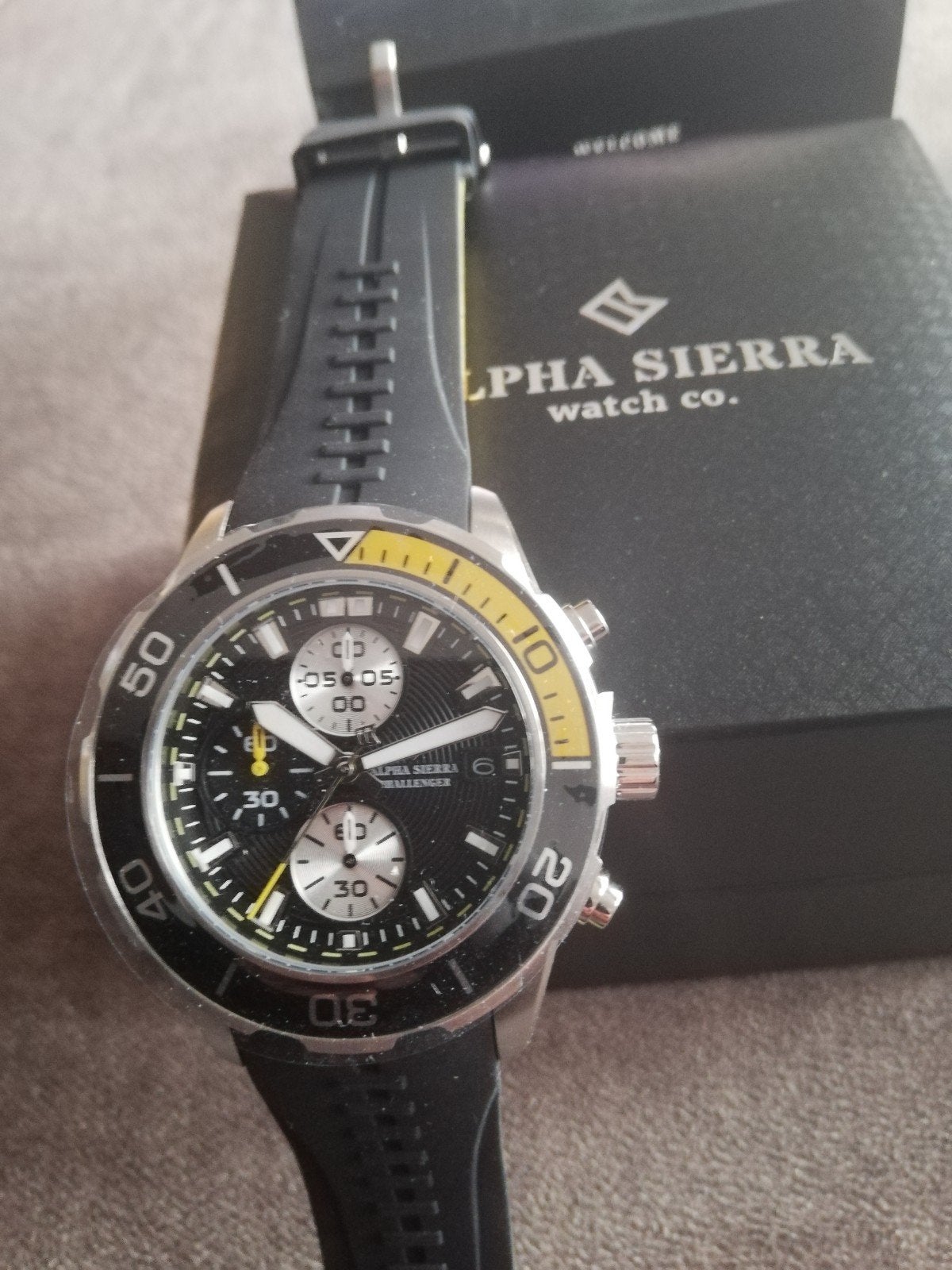 Heren horloge Alpha Sierra, Ophalen of Verzenden, Nieuw, Staal, Overige merken