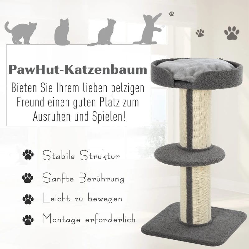krabpaal xl grijs Kattenmand, Ophalen of Verzenden, Nieuw, Krabpaal
