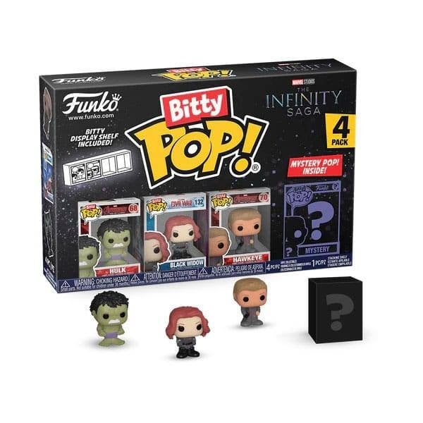 Marvel Bitty POP! Vinyl Figure 4-Pack Hulk 2,5 cm, Heo GmbH, Nieuw, Ophalen of Verzenden, Info@heogmbh.de