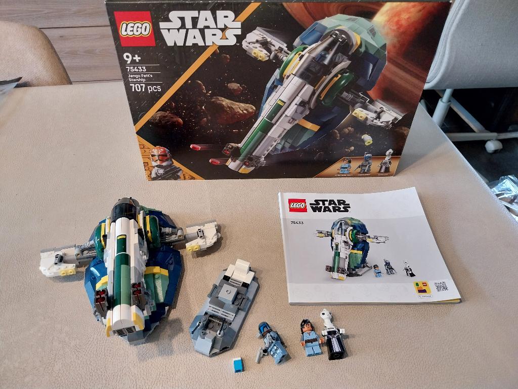lego star wars 75433 Jango Fett's Starship, Star Wars, Lego, Ophalen of Verzenden, Zo goed als nieuw