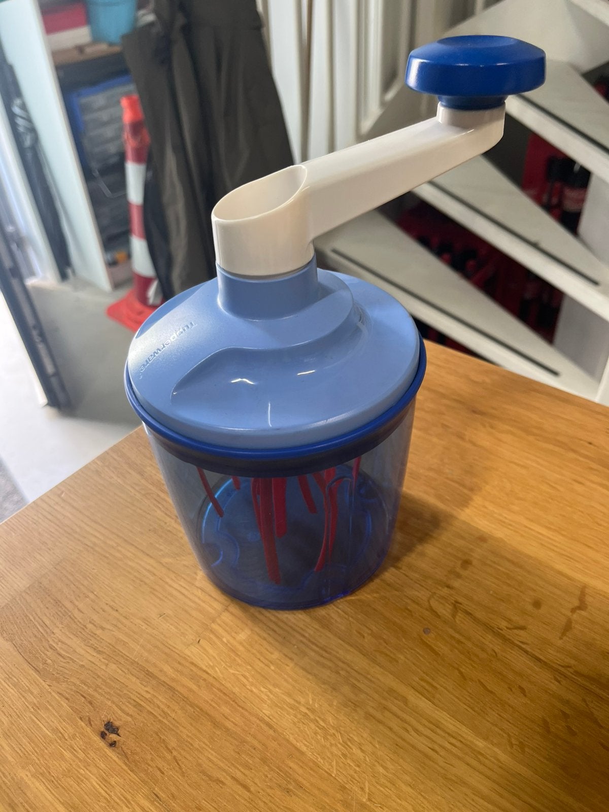 Tupperware slagroom klopper draaier, Huis en Inrichting, Ophalen, Zo goed als nieuw, Overige typen