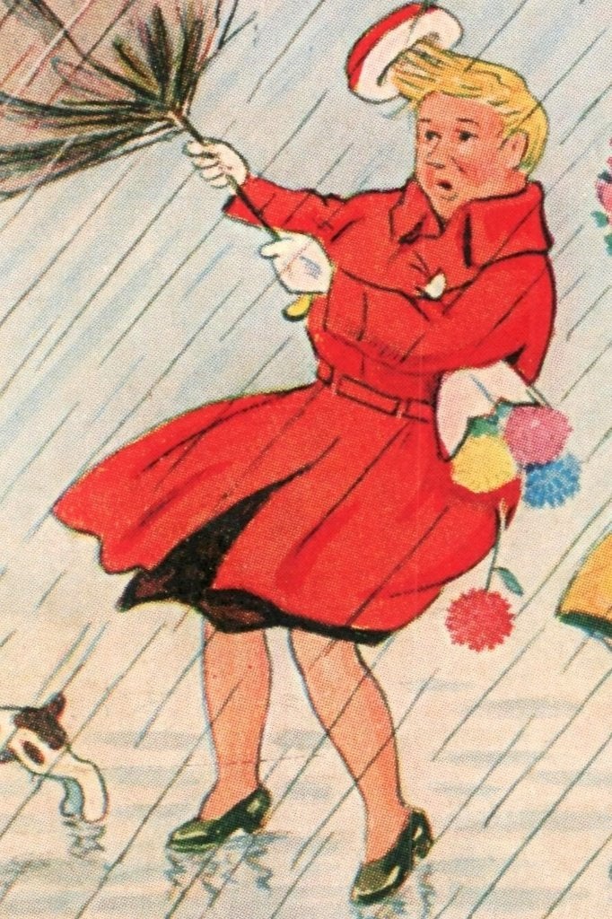969088	Vintage	Kinderkaart	HG	Nette oude kaart onbeschreven, Ophalen of Verzenden, 1940 tot 1960, Ongelopen, Feest(dag)