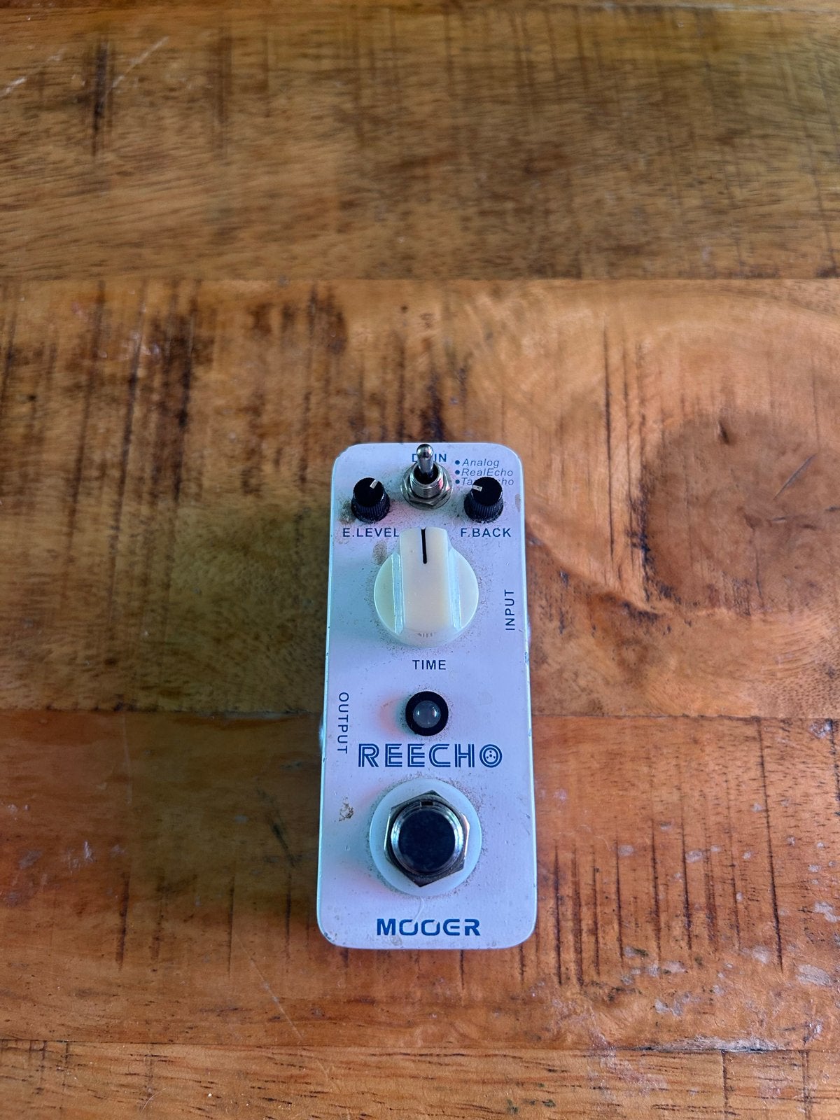 Mooer Reecho Digital Delay Pedaal, Muziek en Instrumenten, Effecten, Ophalen of Verzenden, Gebruikt, Delay of Echo