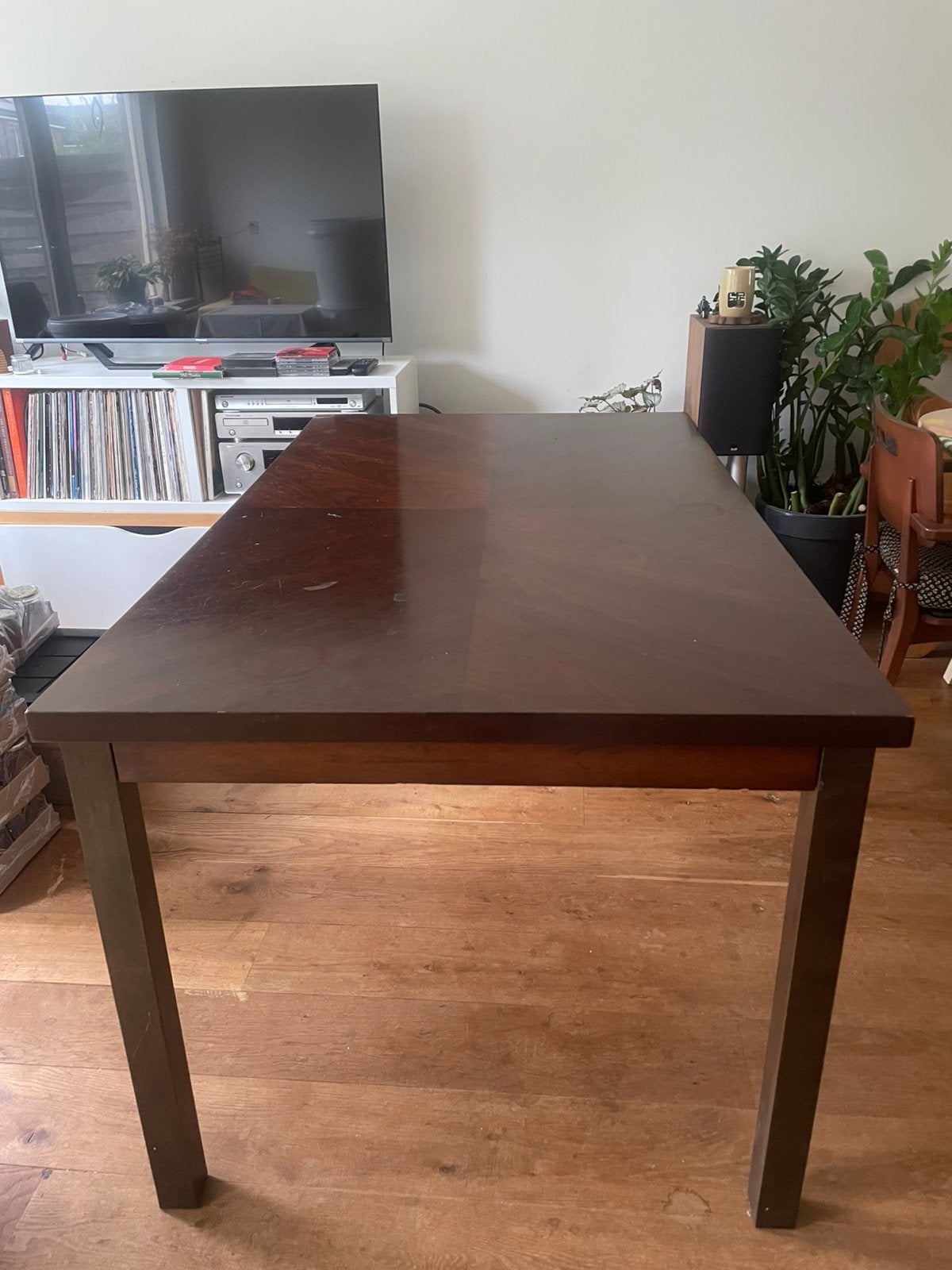 Eettafel 150 x 90 x 78 cm, Ophalen, Gebruikt, Koloniaal, 50 tot 100 cm