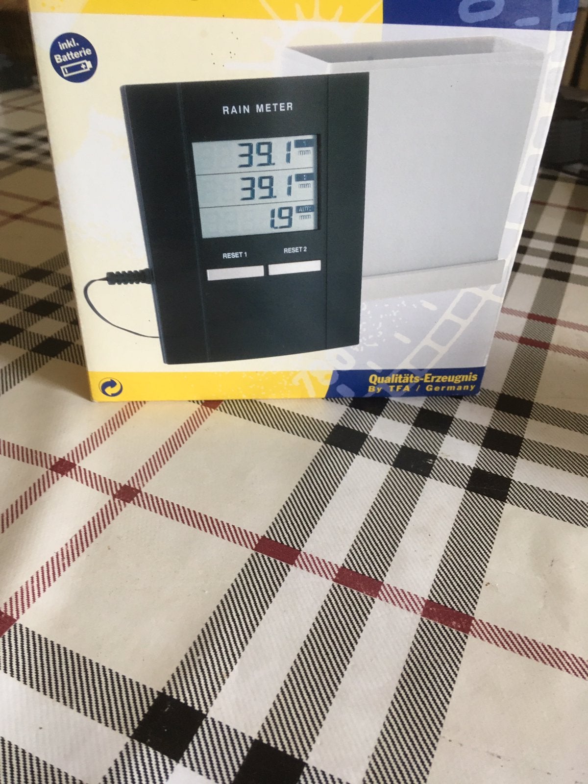 Regenmeter digitaal nieuw, Ophalen of Verzenden, Zo goed als nieuw