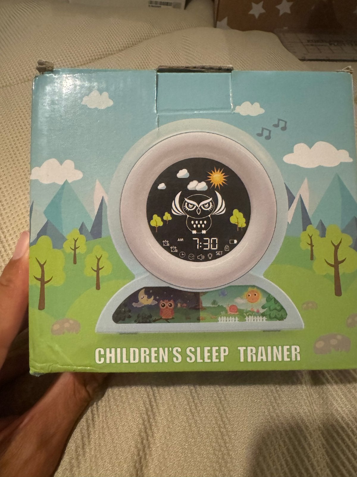 Kinder Slaaptrainer Wekker met Geluiden en Licht, Ophalen of Verzenden, Nieuw