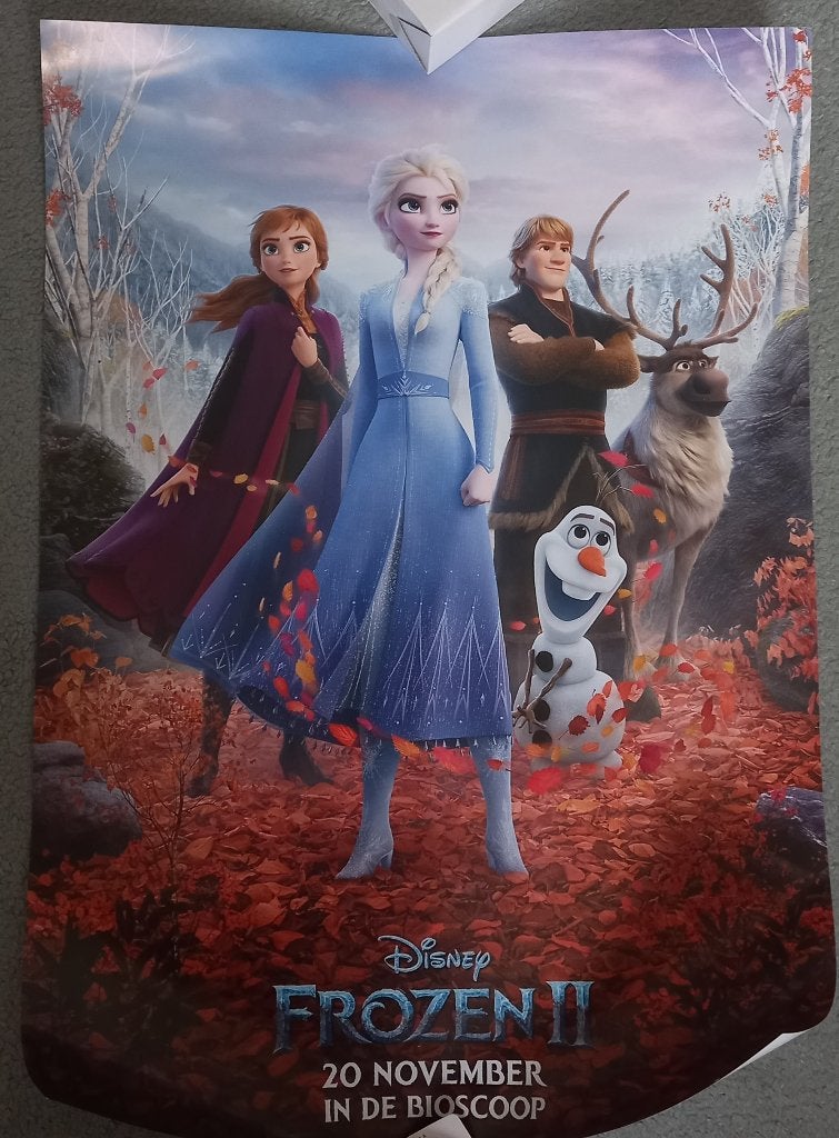 Verzamelen: Poster – Frozen 2, Verzamelen, Ophalen of Verzenden, Zo goed als nieuw, Overige typen